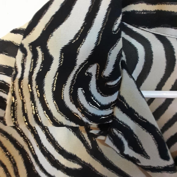 JORDAN zebra print.   XL.  Vintage blouse - Picture 5 of 5